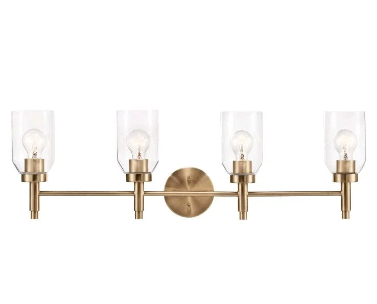 4 Light Kichler 55186 Madden 34"W Vanity Light - Bronze
