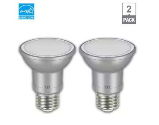 (12-pack) EcoSmart Equivalent PAR20 Dimmable Adjustable Beam Angle LED LightBulb