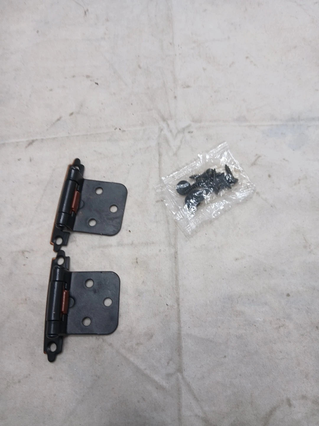 10PK Liberty Face Frame Overlay Self Closing Cabinet Hinge Venetian Black