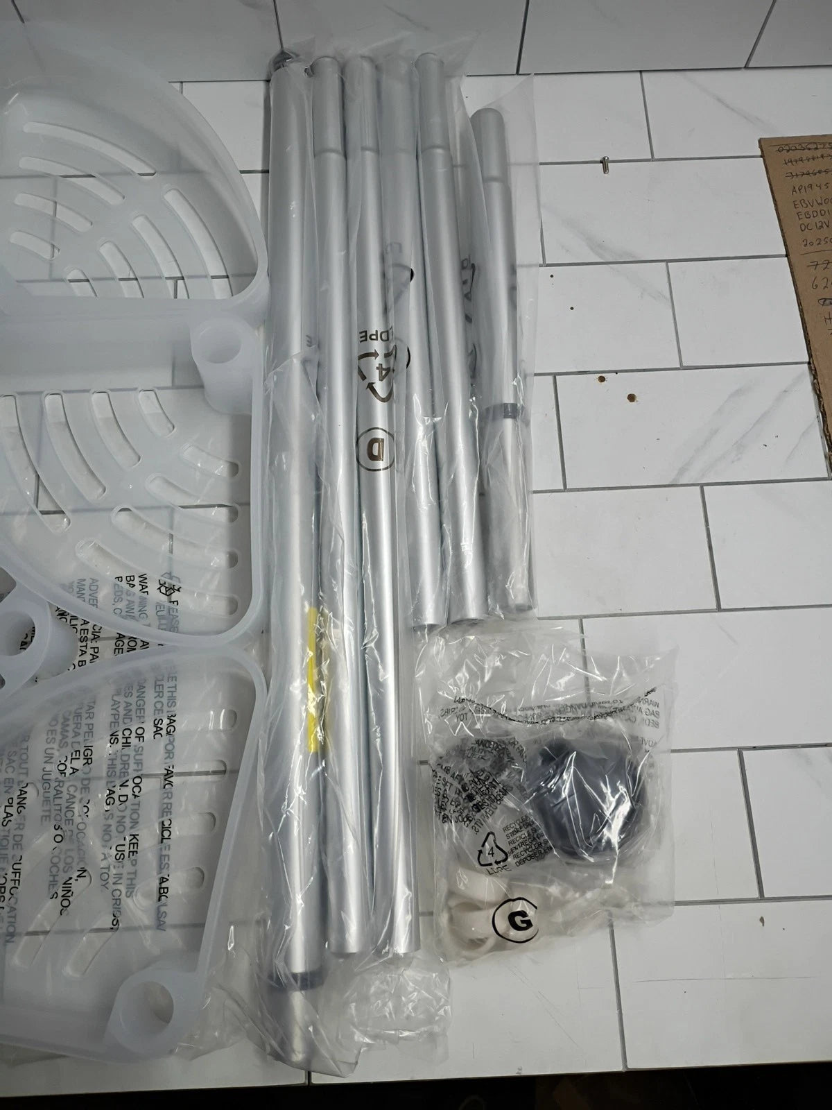 Zenna Home 2140ALK Never Rust Corner Shower Satan Chrome New Open Box