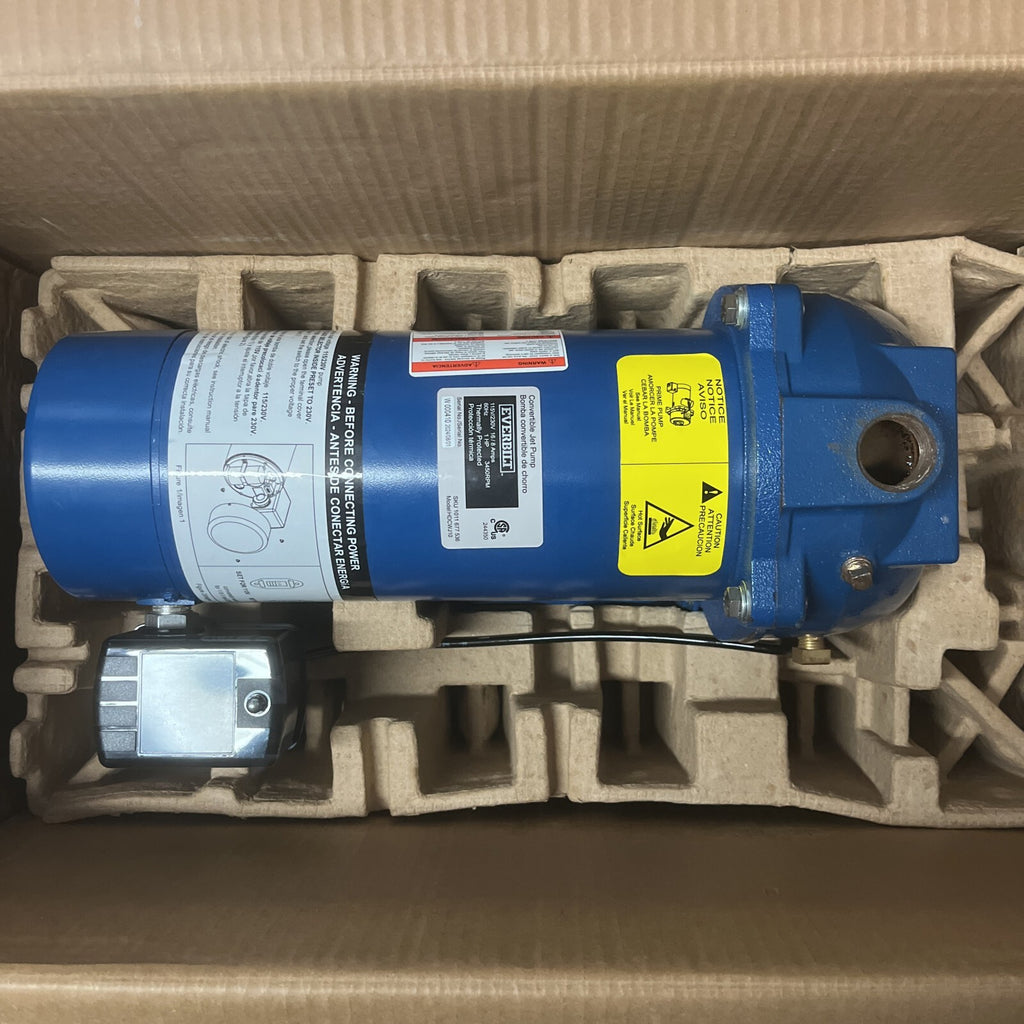 Everbilt HDCWJ10, 1 HP 115/230 Volt Professional Convertible Jet Pump PARTS ONLY