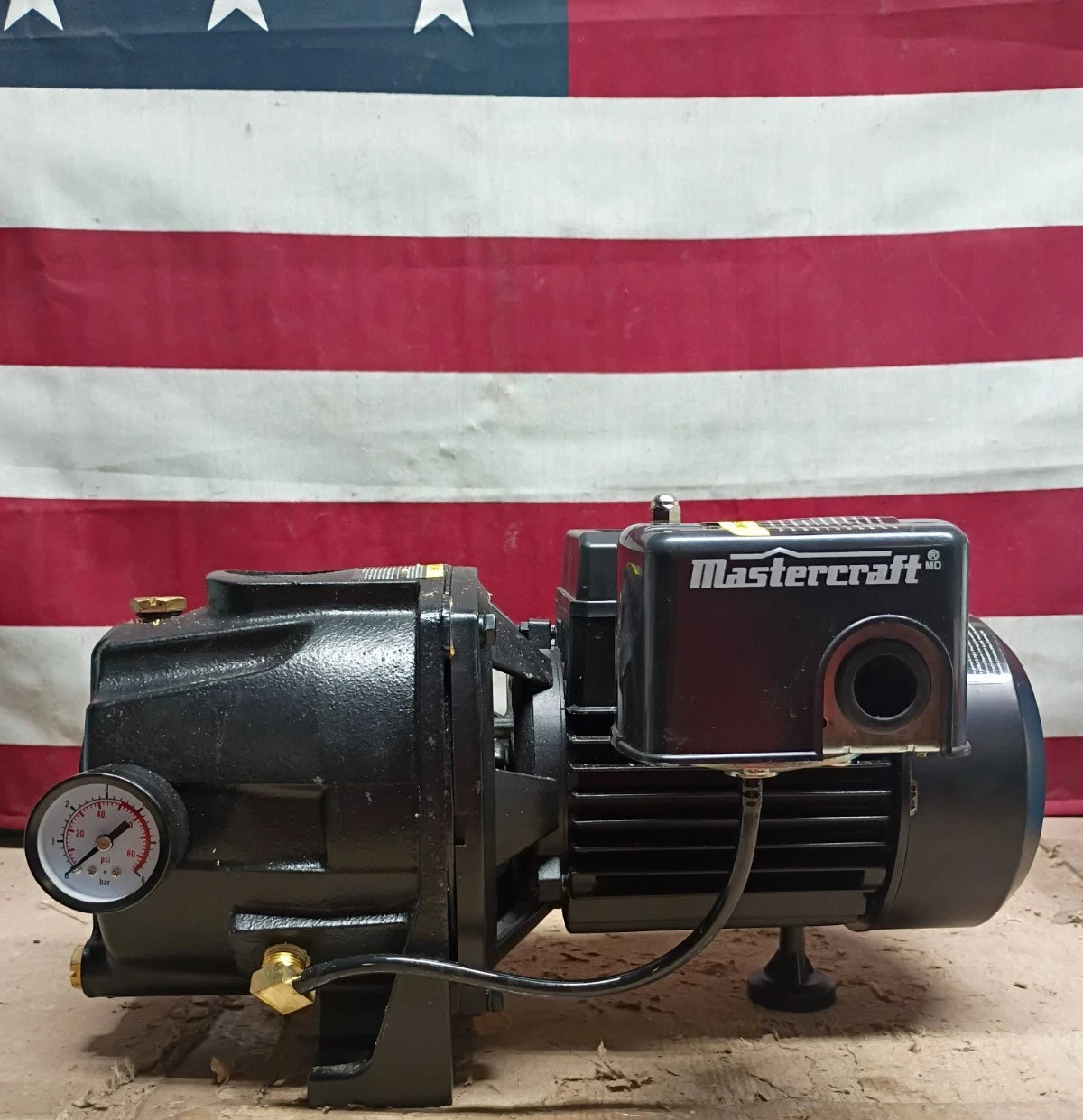 Mastercraft Cast Iron Convertible Jet Pump 1/2HP 062-3414-0 For Parts Only