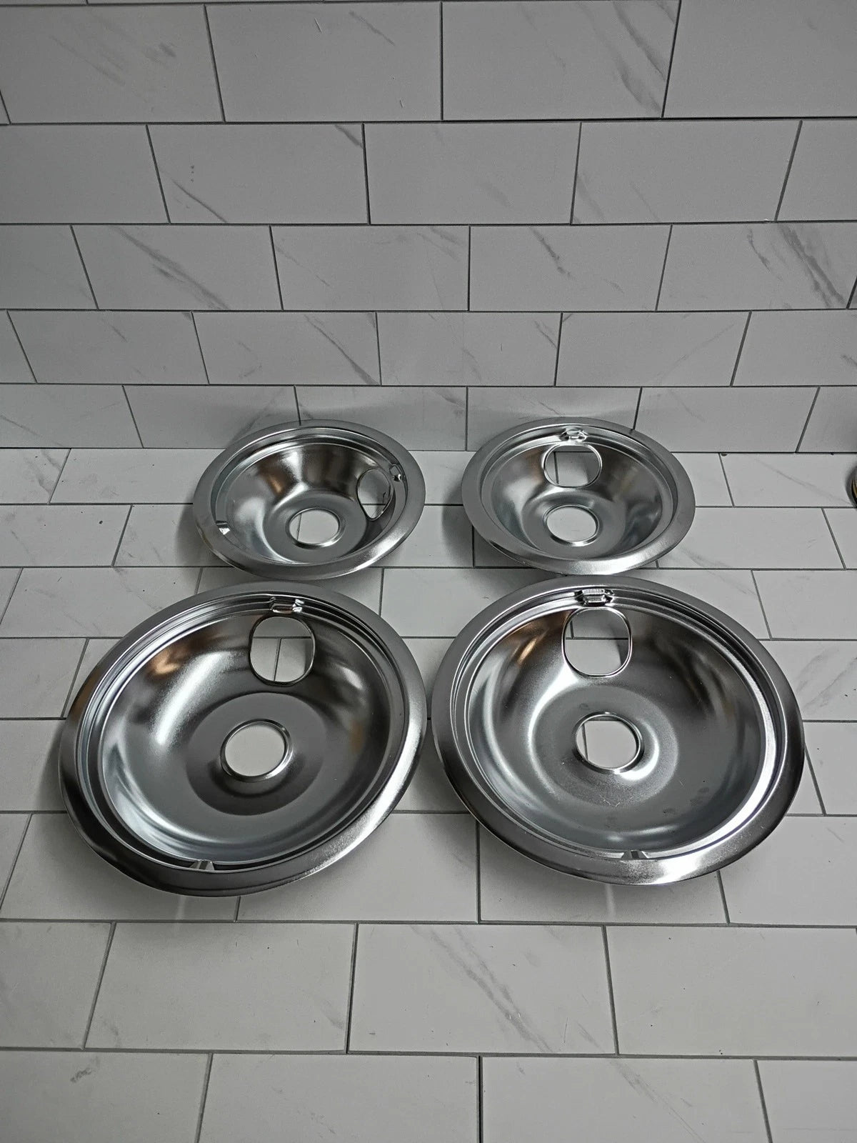 2pk of Cozzivita 4 Piece Drip Pan Set
