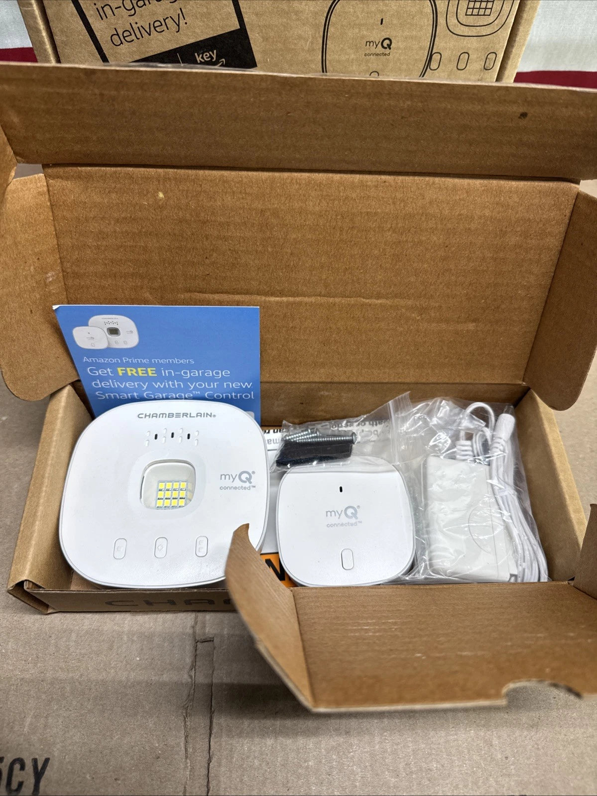 LOT OF 2 Chamberlain Smart Garage Control MyQ-G0401-ES • White • New