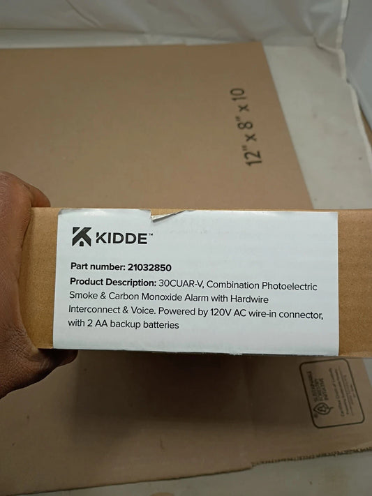 Kidde Detect 30CUDR / 21032830 Combination Smoke & Carbon Monoxide Alarm, White