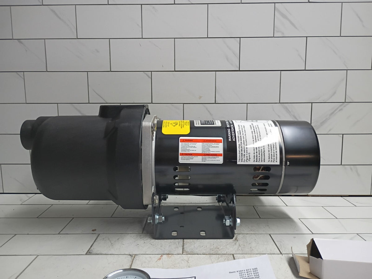 Everbilt HDSWJ5P 1/2 HP Plastic Shallow Well Jet Pump New Open Box