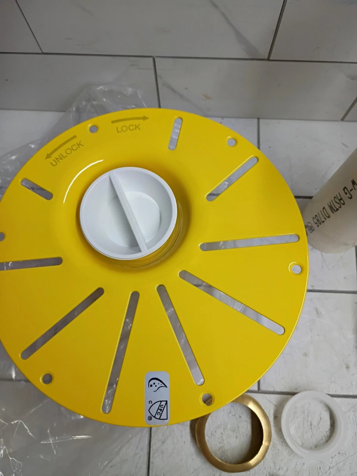 SINKOLOGY SinkSense PVC Quick-Fit Bathtub Drop-in Rough-In Kit SDT901-PCV OB