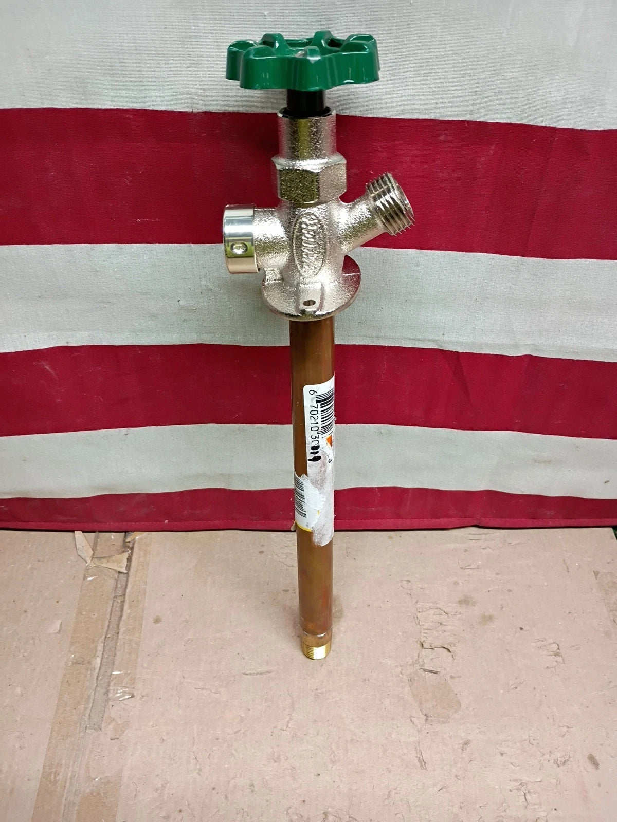 C-144D10H 10" Anti Siphon Wall Hydrant 1/2" MPT or SWT , Open Box,