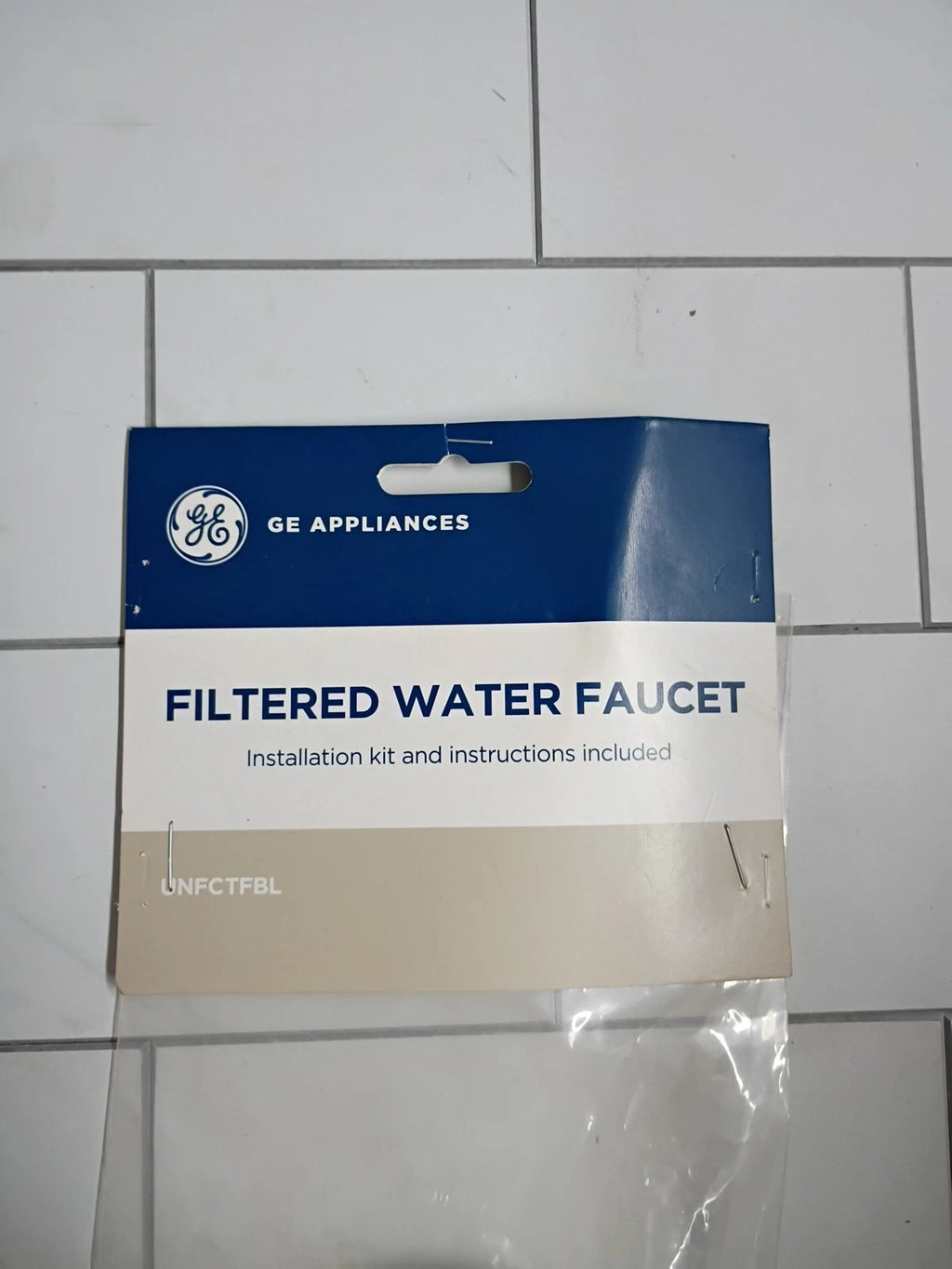 GH 084691261414 Water Filtration Faucet Kit Chrome brass connector New Open Box