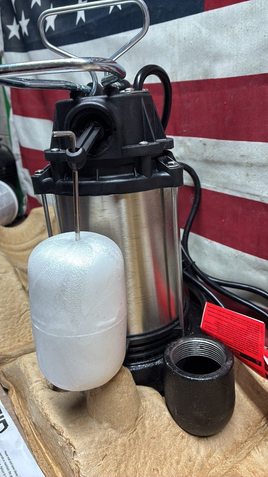 RIDGID 500RSDS 1/2 HP Stainless Steel Dual Suction Submersible Sump Pump