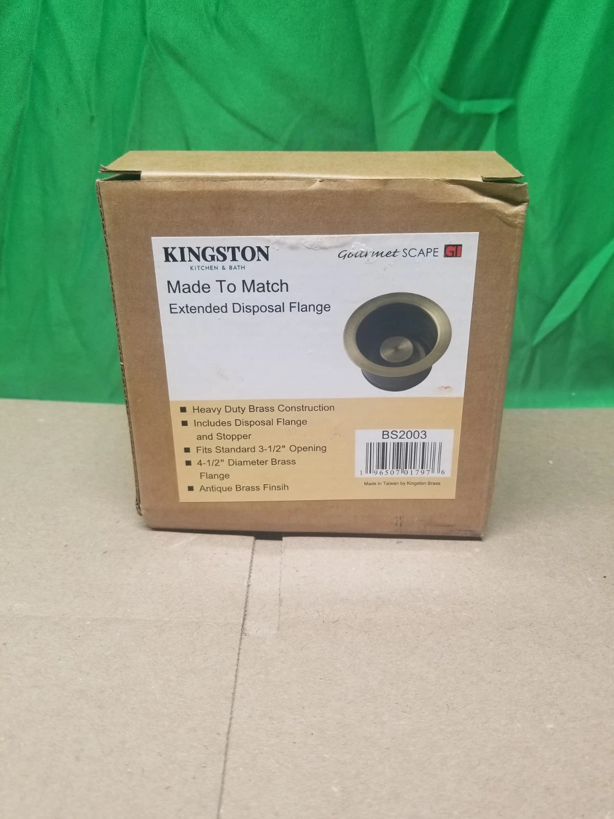 Kingston Brass BS200 Made To Match Extended Disposal Flange - Brass NEW