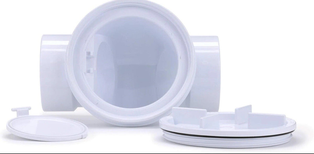 Oatey 4 In. PVC Backwater Valve, Sewage Backflow Preventer waste water backstop