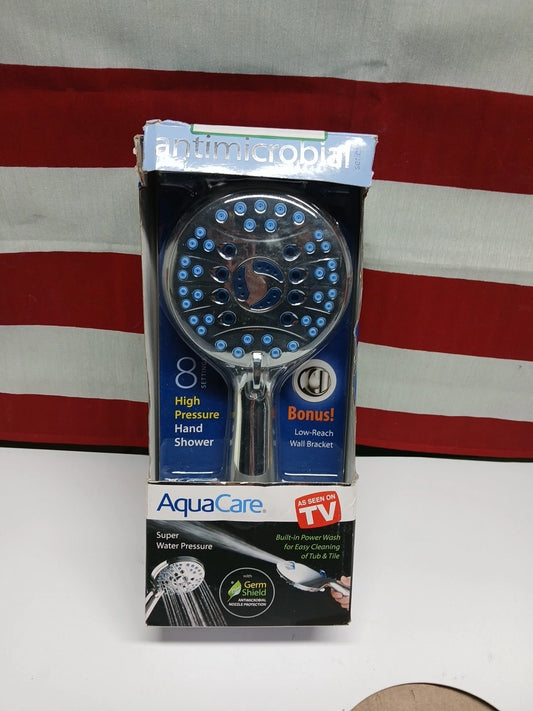 8-Spray Patterns 4.5 in. Wall Dual Shower Head As Seen On TV Factory