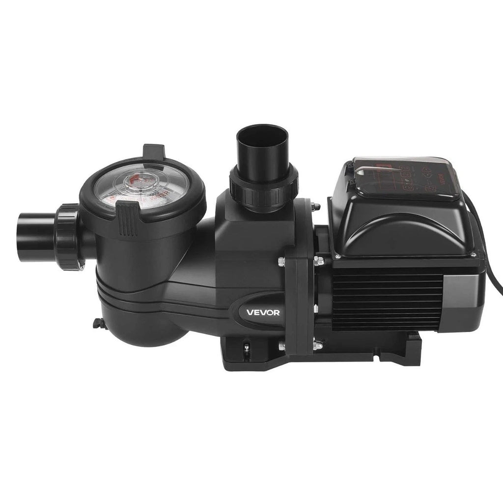 VEVOR Variable Speed Pool Pump 2 HP 220V 145 GPM In/Above Swimming Pool Pump