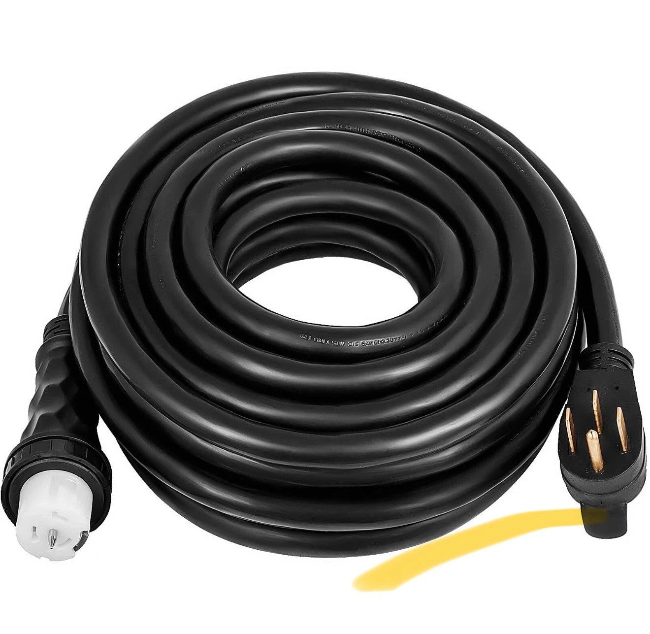 VEVOR 15 Feet Generator Extension Cord 50A 125/250V CS6364 Locking Connector.