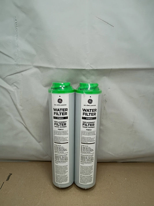 2PK GE Appliances model FQK2J Dual Flow Replacement Water Filter, specifically
