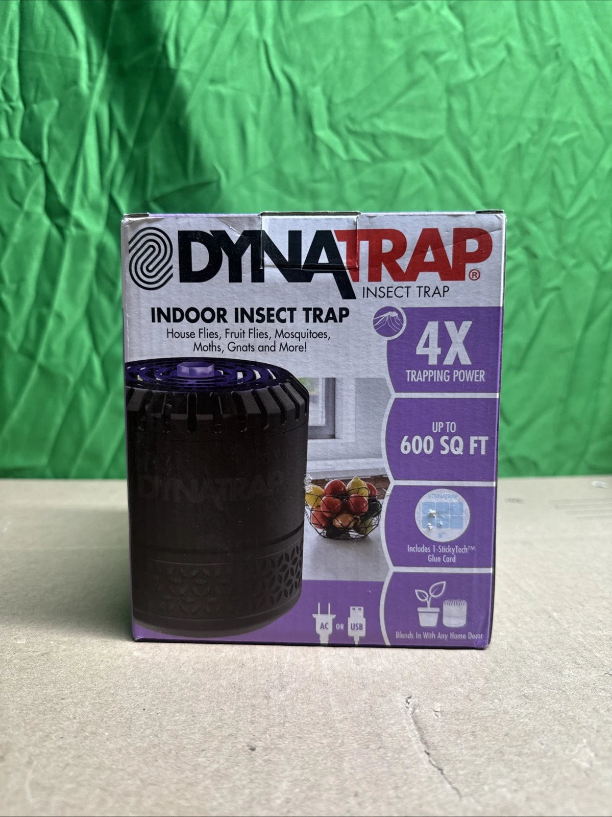 Dynatrap Indoor Electronic Insect Trap - Black