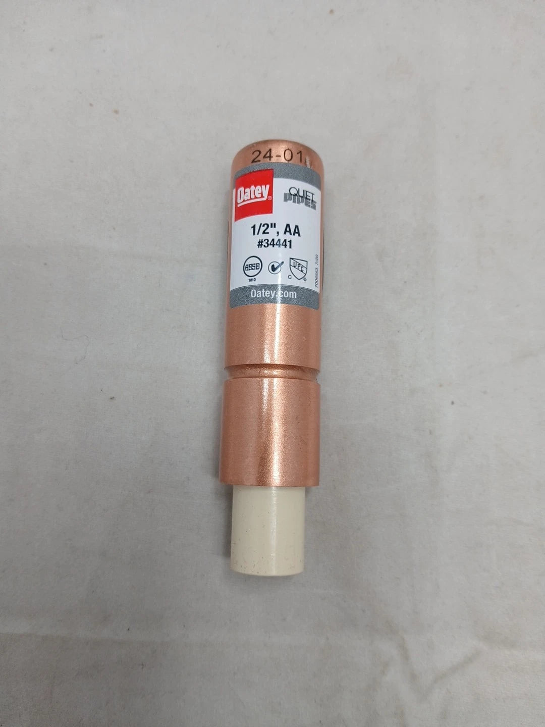 4-pack Oatey Quiet Pipes 1/2 in. Brass CPVC Male Straight AA Hammer Arrestor