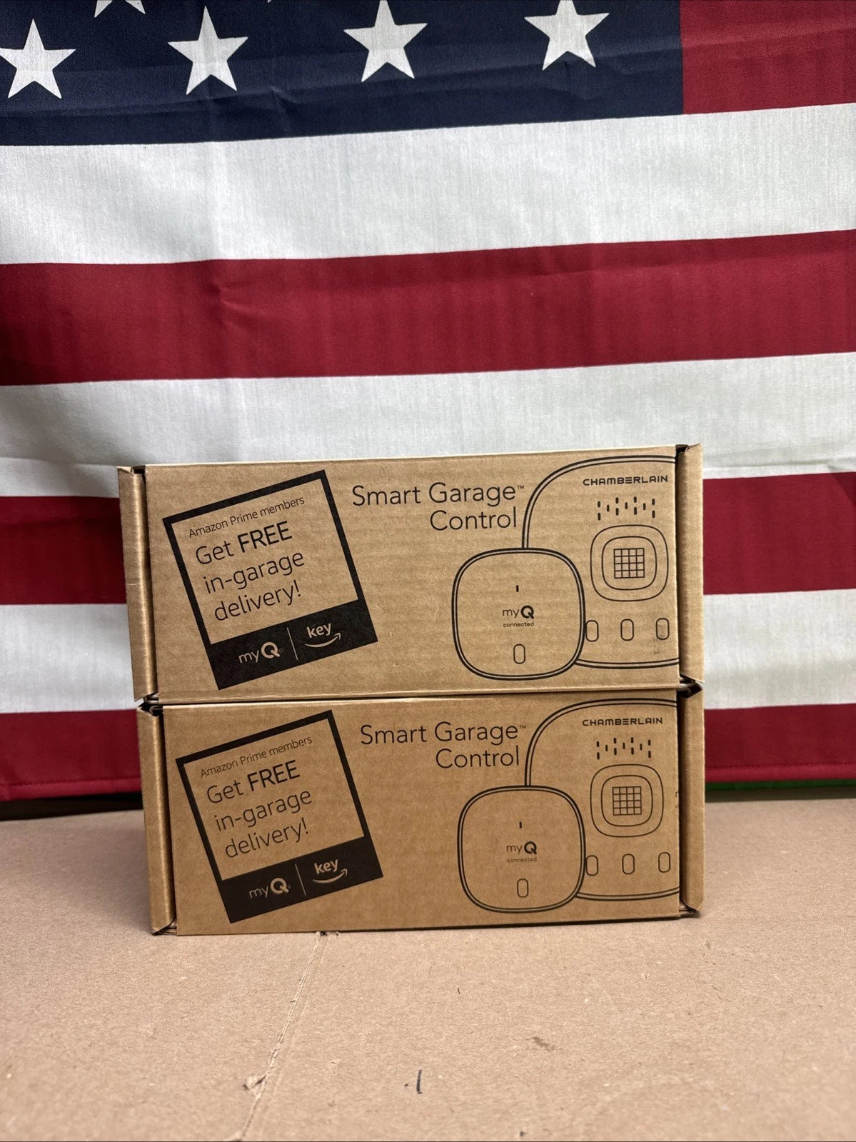 LOT OF 2 Chamberlain Smart Garage Control MyQ-G0401-ES • White • New