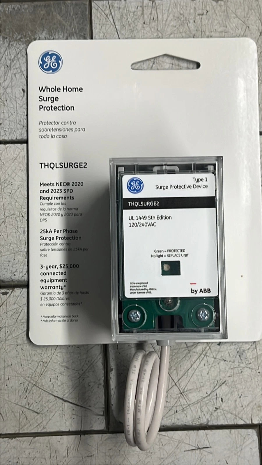 ABB THQLSURGE2 Whole Home Surge Protection Device Type 1 SPD