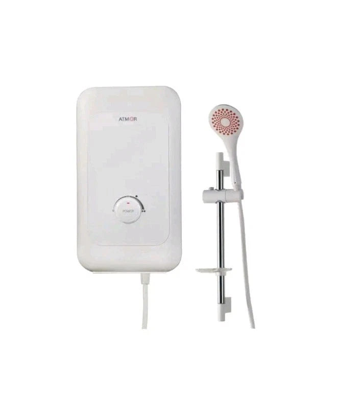 ATMOR6,000-Watt Electric Tankless Water Heater Shower System.
