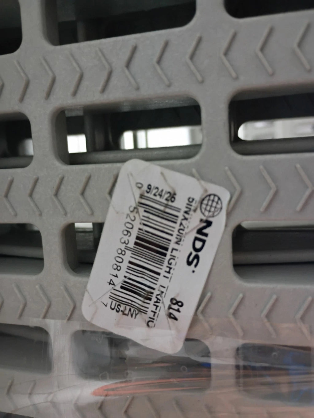 (4 PACK) NDS 5" x 20" Light Traffic Channel Grates (Light Gray)