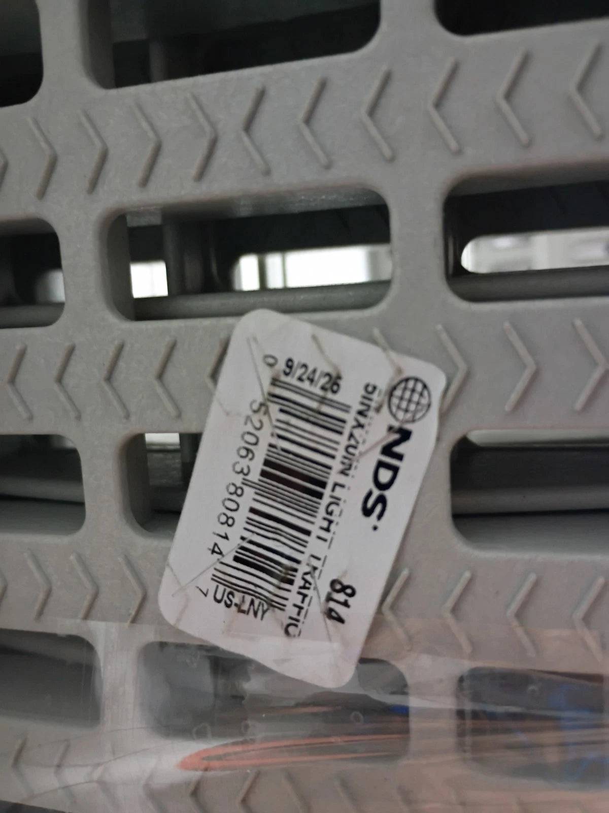 (4 PACK) NDS 5" x 20" Light Traffic Channel Grates (Light Gray)
