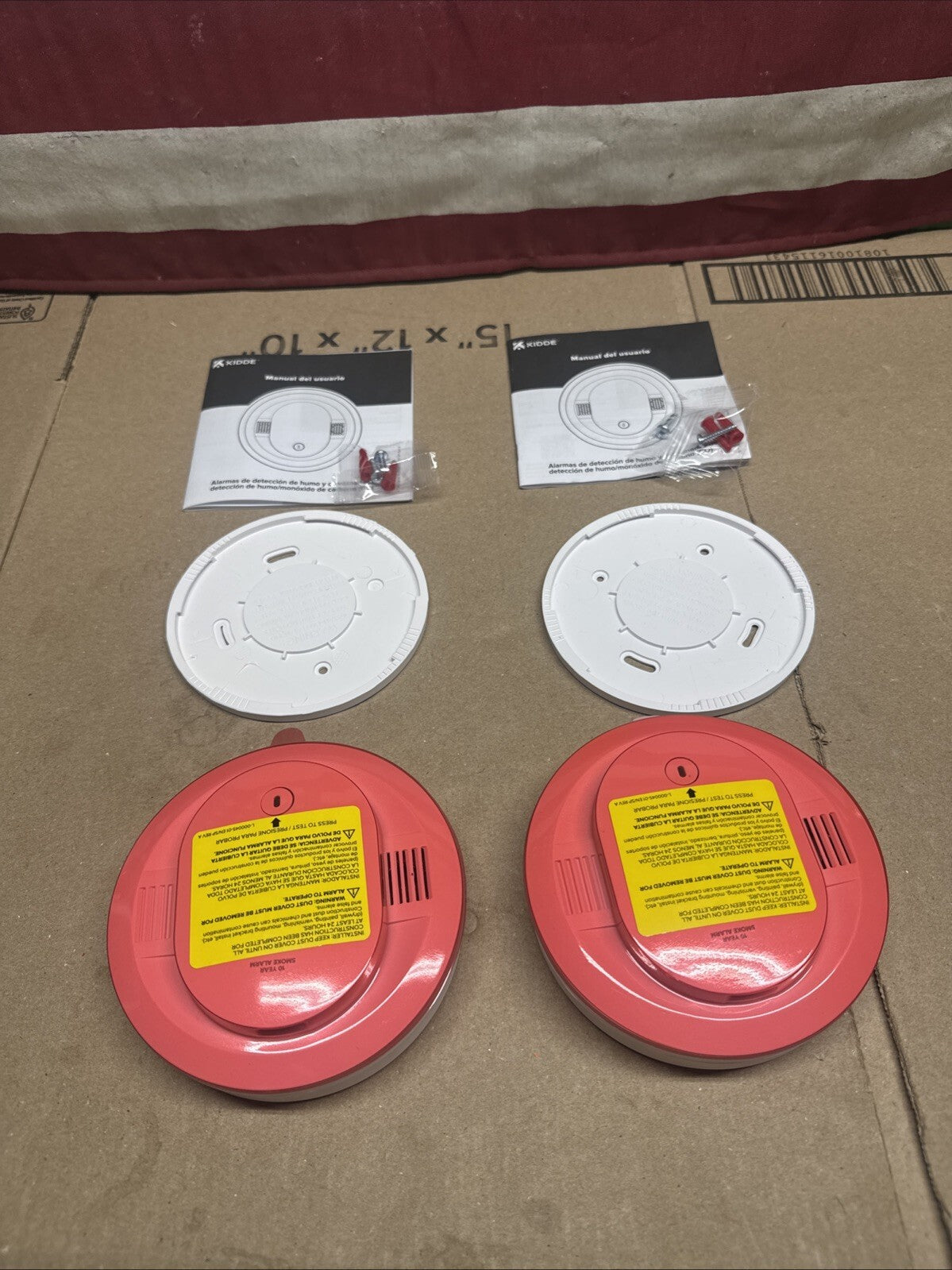 Kidde 20SD10 10-Year Battery Powered Detect Smoke Alarm w/ Photoelectric Sensor