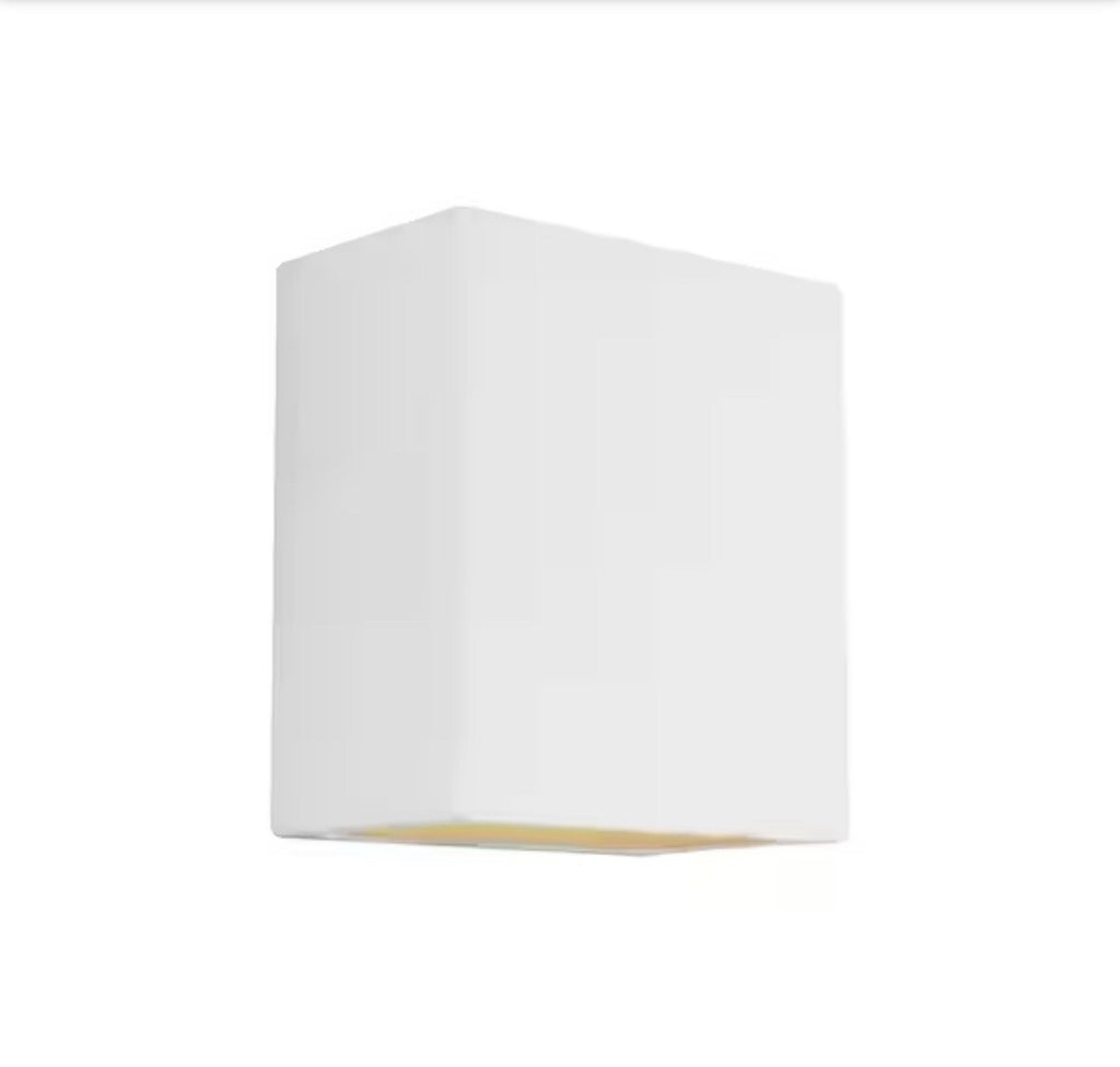 Generation Lighting Paintable Ceramic Sconces 1-light Unfinished Ceramic Outdo..