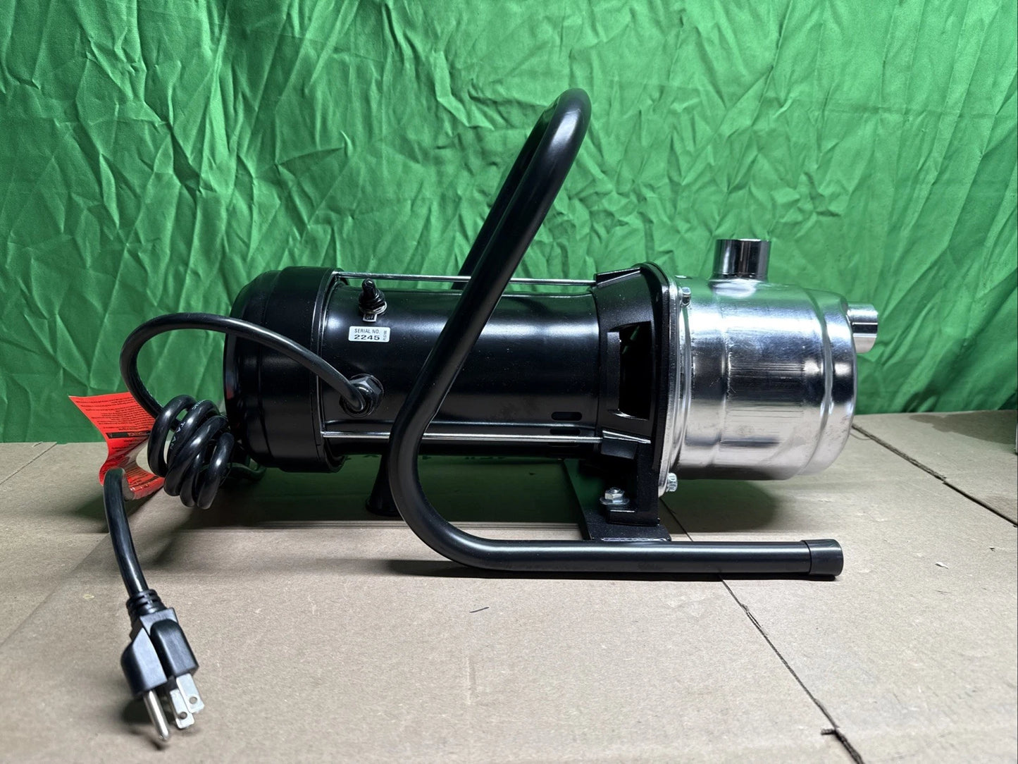 Wayne PLS100 14.1 GPM 60 PSI 120V Stainless Steel Portable Sprinkling Pump 1 HP