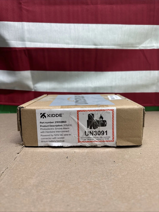Kidde 20SA10 Hardwired Smoke Detector, 10-Year Battery, Interconnectable