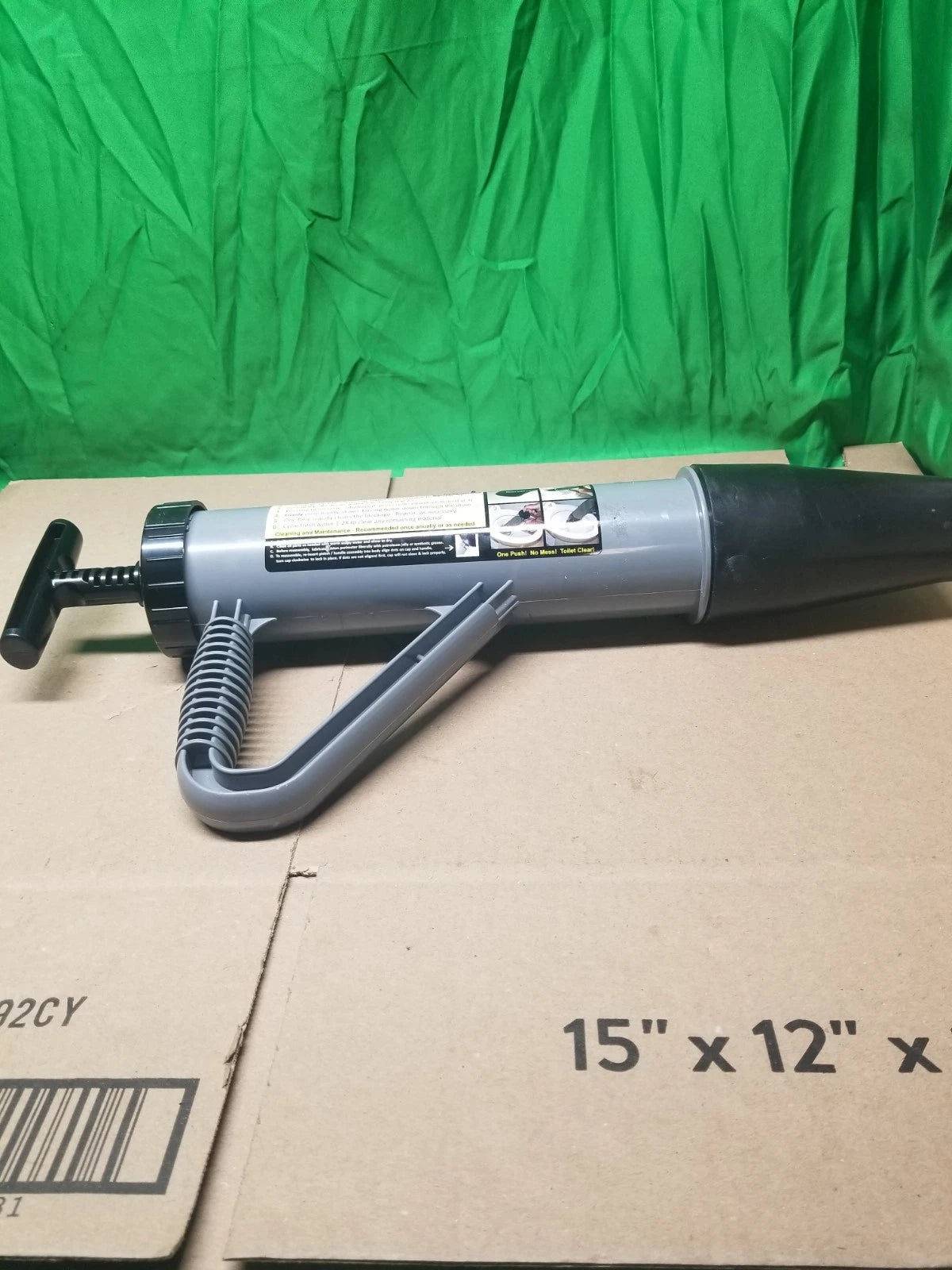2pck Power Pro Professional Super Plunger OPEN BOX