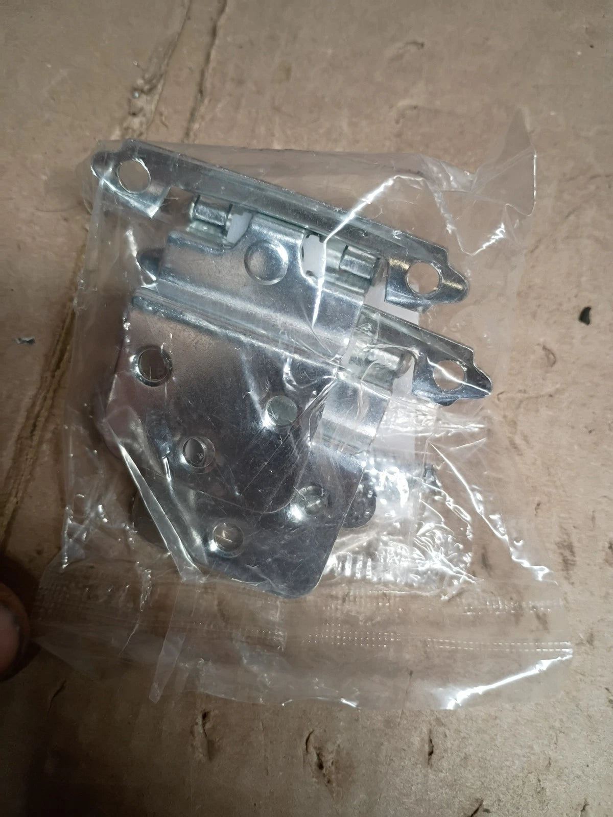 25PK Laurey Chrome 3/8" Self Closing Inset Hinges 2/Pack Silver 28626
