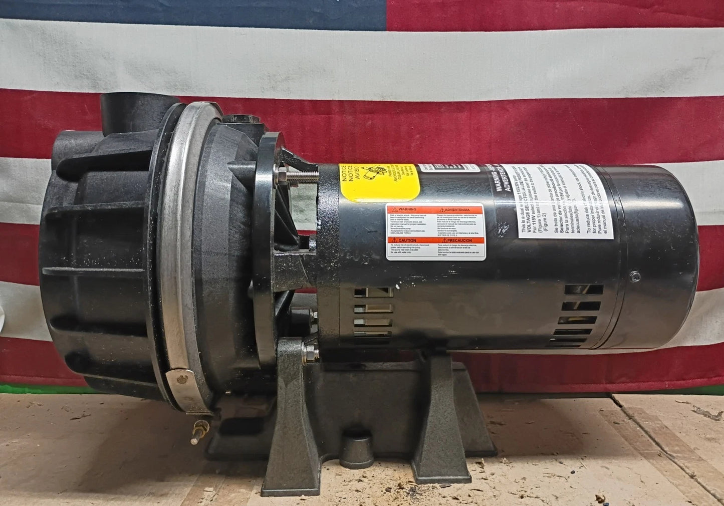 Everbilt Lawn Irrigation Pump Plastic 1.5HP HDLS15P OPEN BOX