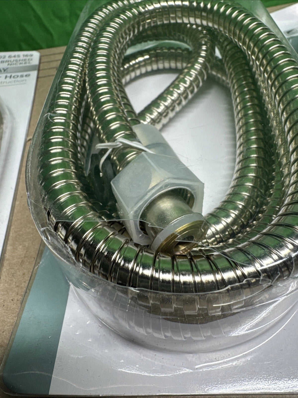 4PK Glacier Bay 86 inches Stainless Steel Universal Shower Hose in BrushedNickel
