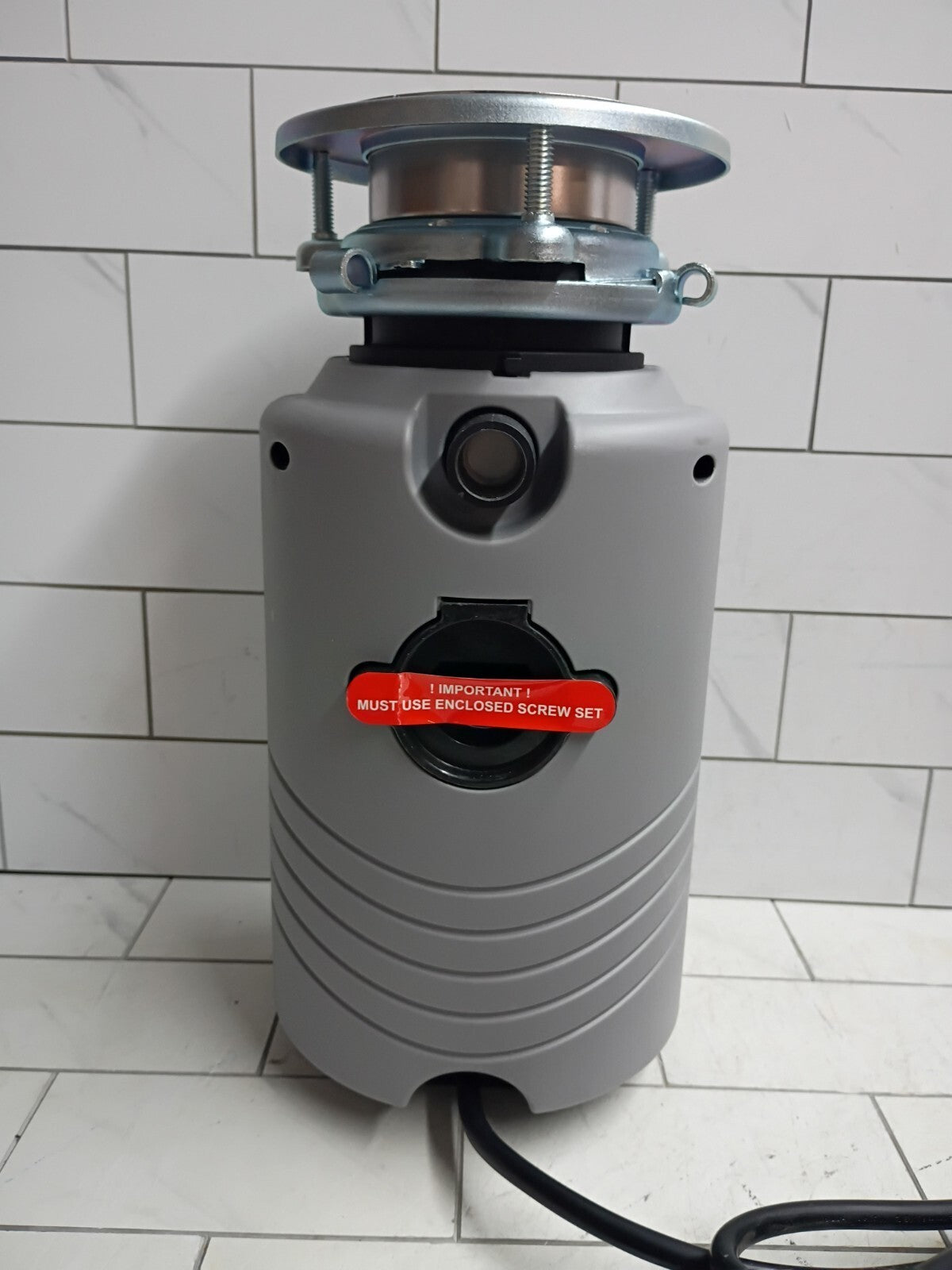 Glacier Bay  GB500 Turbo Grind 1/2hp Garbage Disposal Open Box....