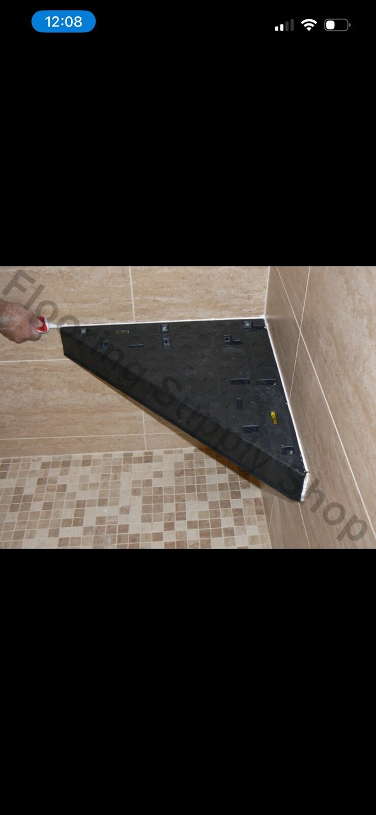 Goof Proof Shower Seat Ready to Tile GPSS-3024
