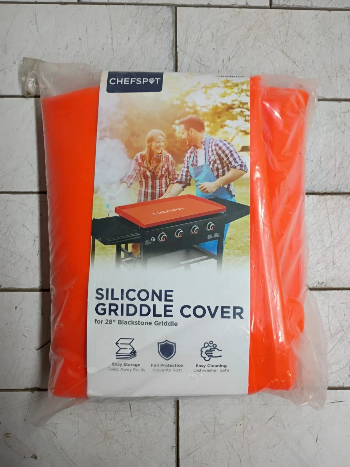 Chefspot CHSPGM28OM 28" Silicone Griddle Cover for Blackstone