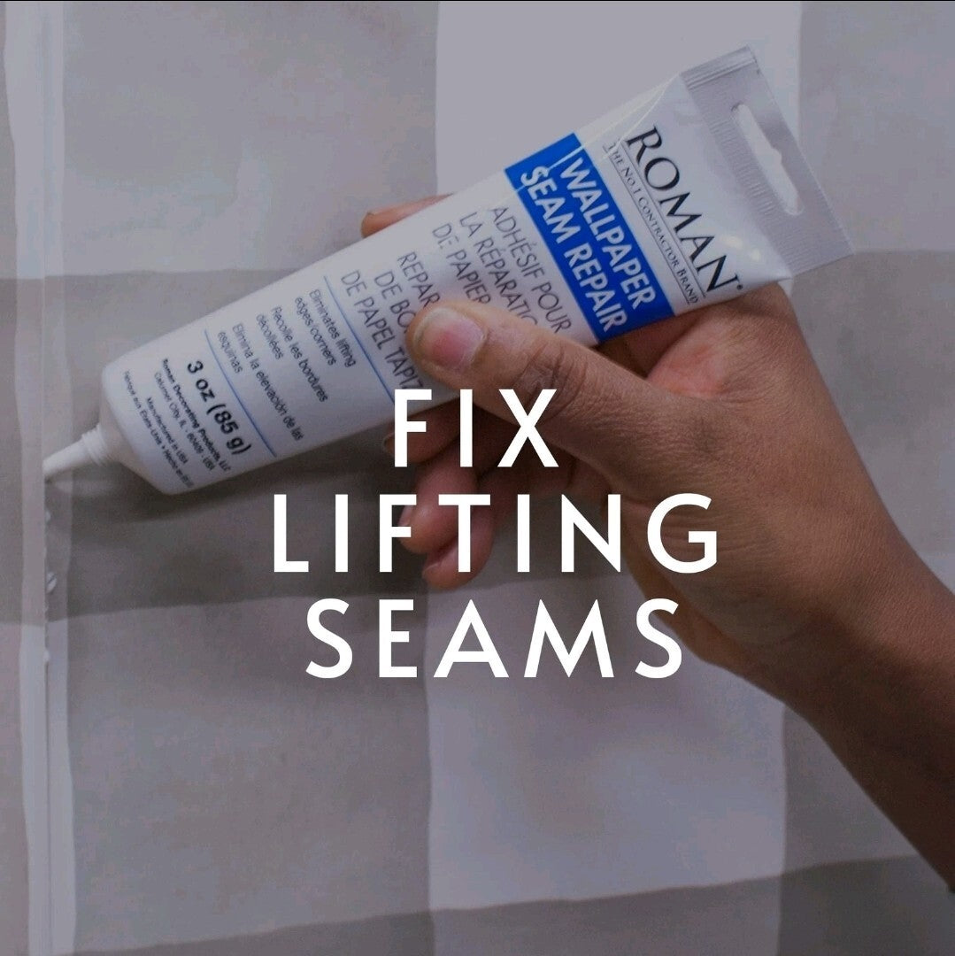 3 PACK 3X ROMAN 3 oz Wallpaper Seam Repair Adhesive Glue for Torn Edges & Seams