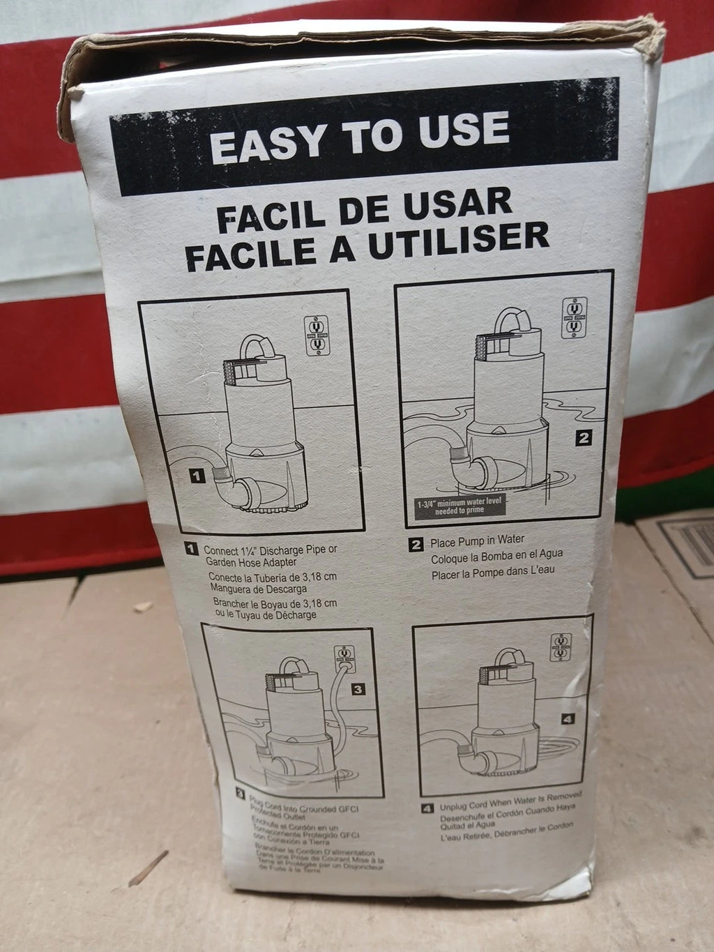 Wayne 1/6 HP Submersible Continuous Utility Pump RUP160