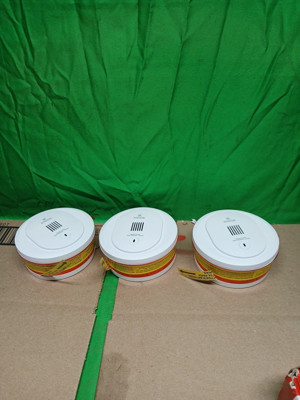 3pck KIDDE Detect Smoke Alarm -Compact 4" Design for Small Spaces- Model #10SDR