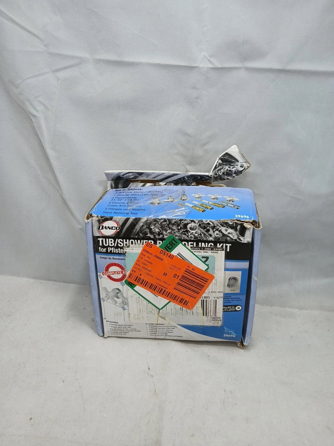 NEW Danco Tub/Shower Remodel Kit for Pfister - Porcelain Cross Arm - 39696 (ob)