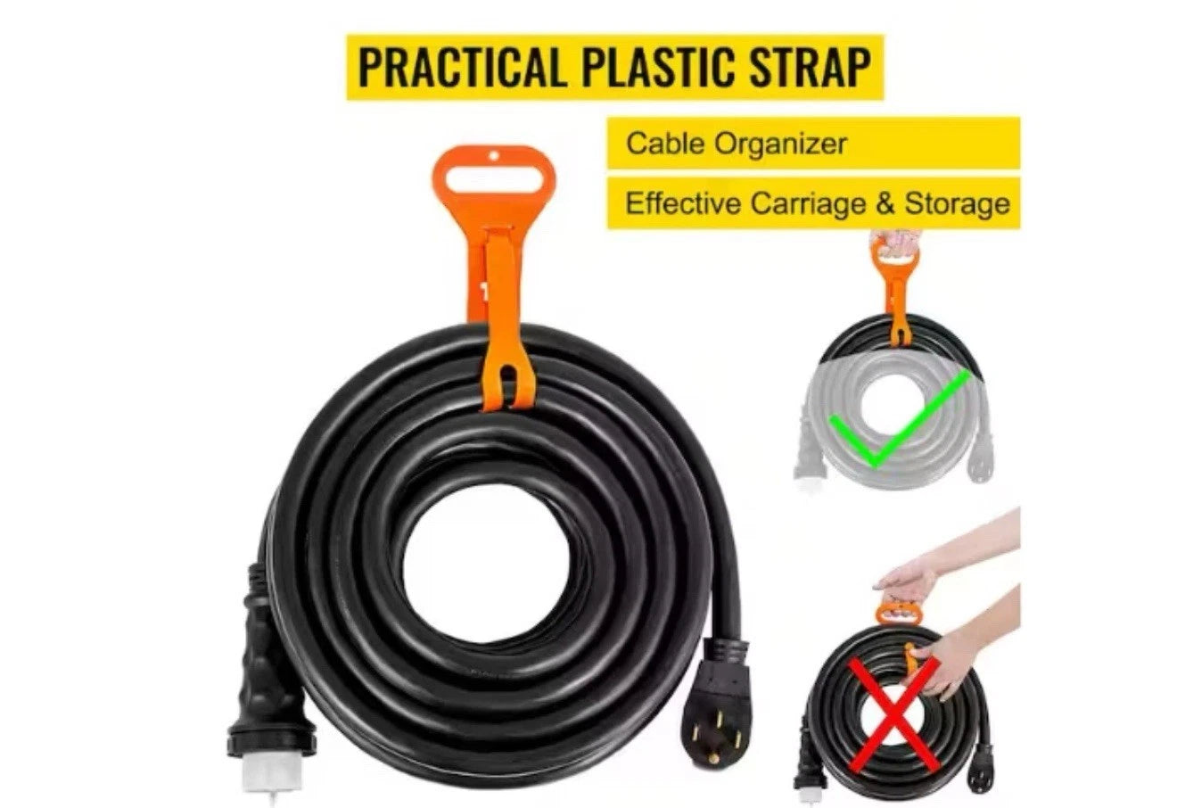 VEVOR 30 ft. Generator Extension Cord 50 Amp 250-Volt Generator Extension Cord.
