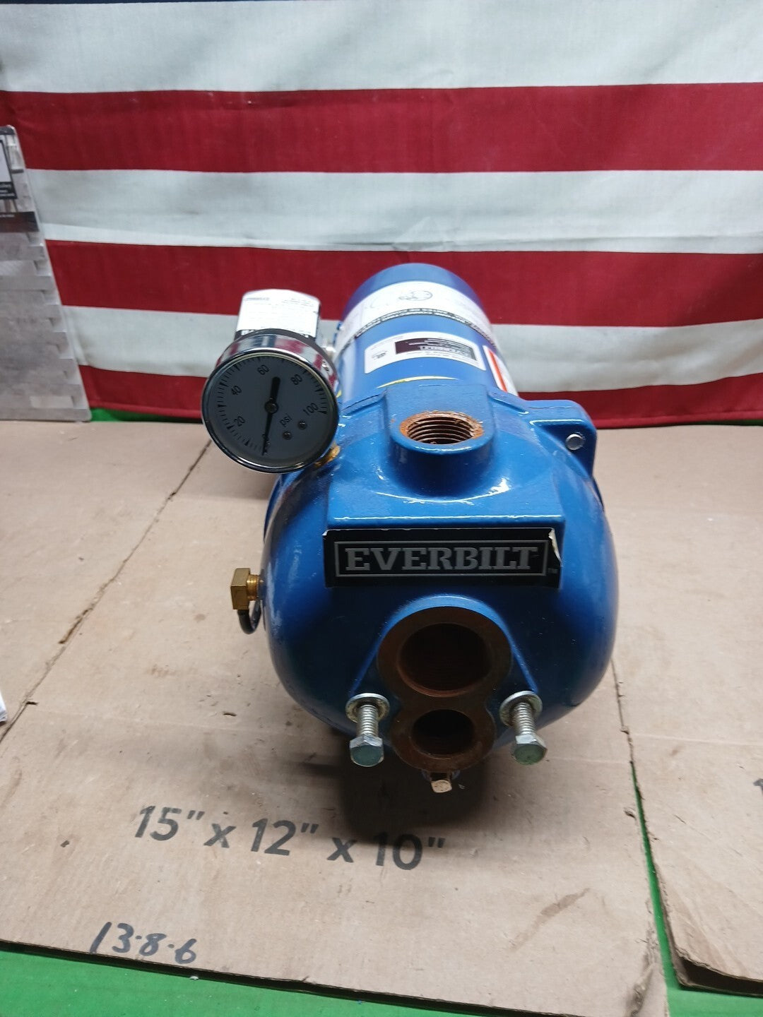 Everbilt 1 HP Professional Convertible Jet Pump. Read Description*PARTS ONLY*