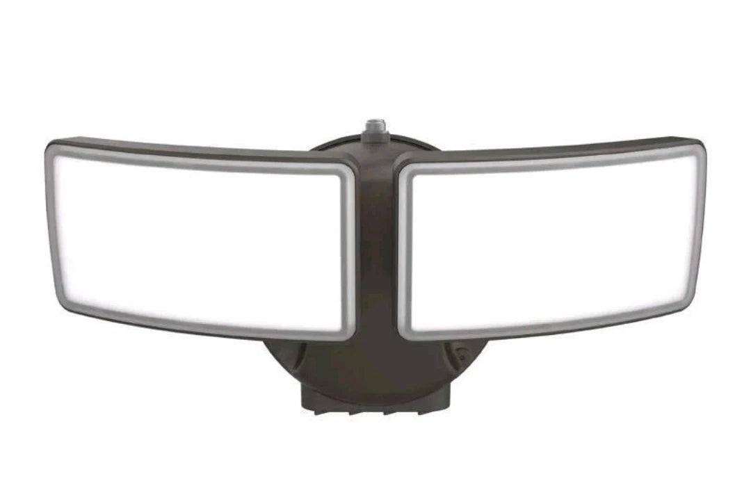 Feit 48-Watt 5000 Lumens Motion-Sensing Hardwired LED Bronze Security Flood L-C3