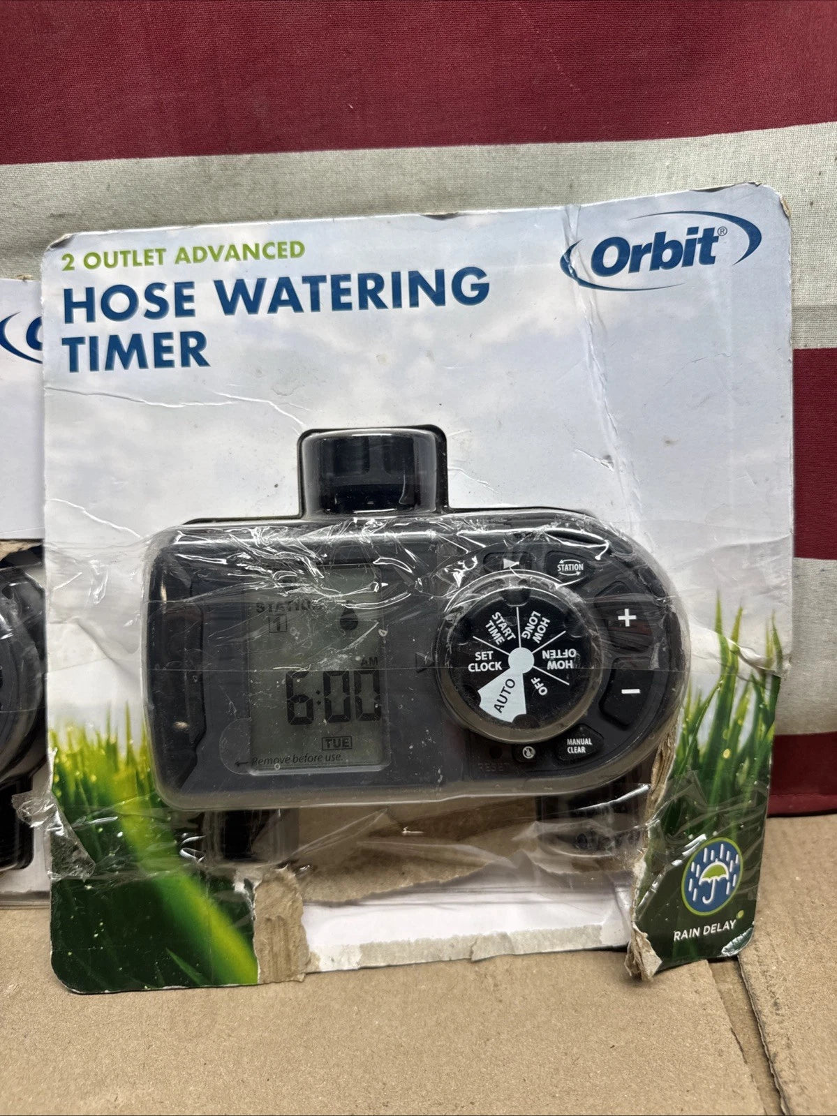 2 Pack Orbit 56544 2-Outlet Hose Faucet Timer Advanced