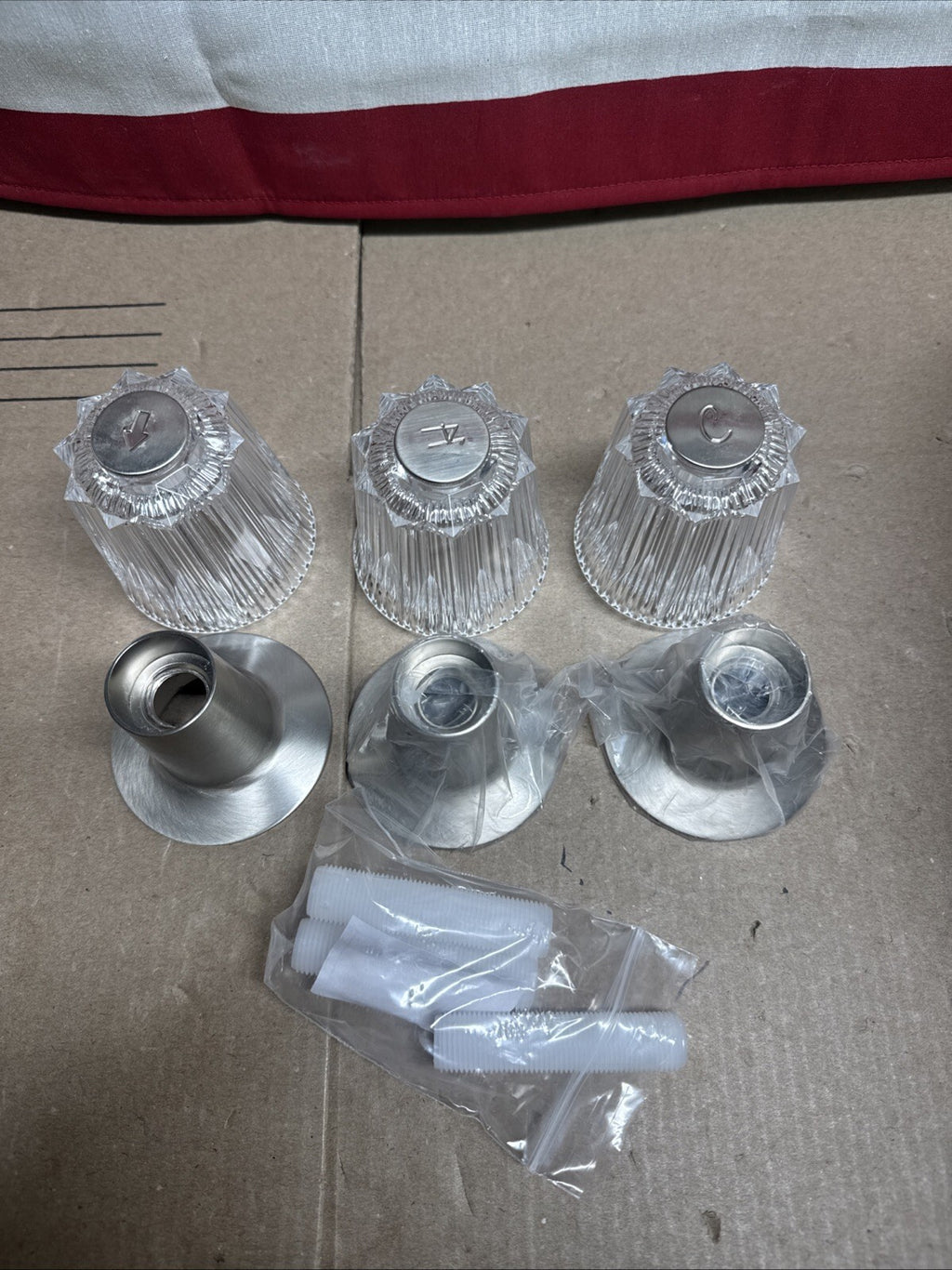 Danco 81430 Pfister Windsor Tub / Shower Trim Kit, Brushed Nickel NEW OPEN BOX