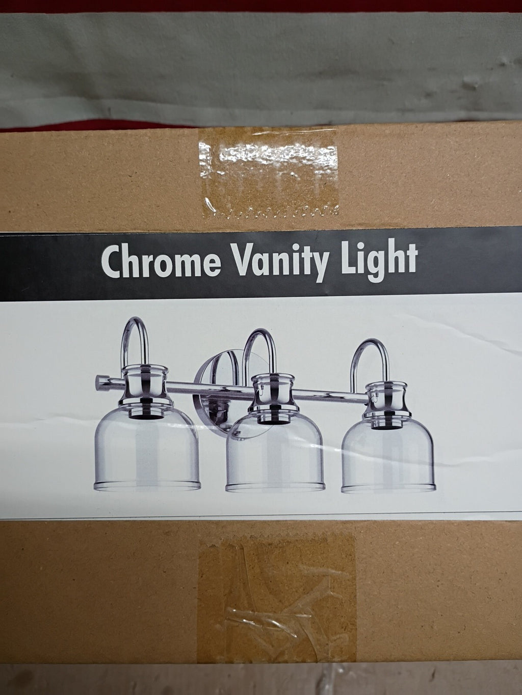 phixart PHIXART chrome bathroom vanity 3 light