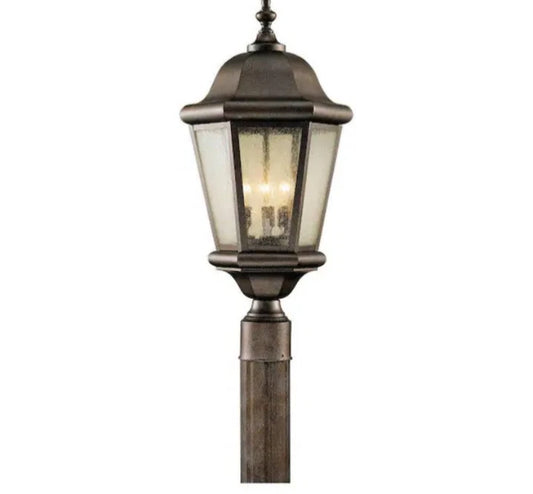 Cotswold Lane 3-Light Corinthian Bronze Stainless Steel Hardwired Outdoor OB