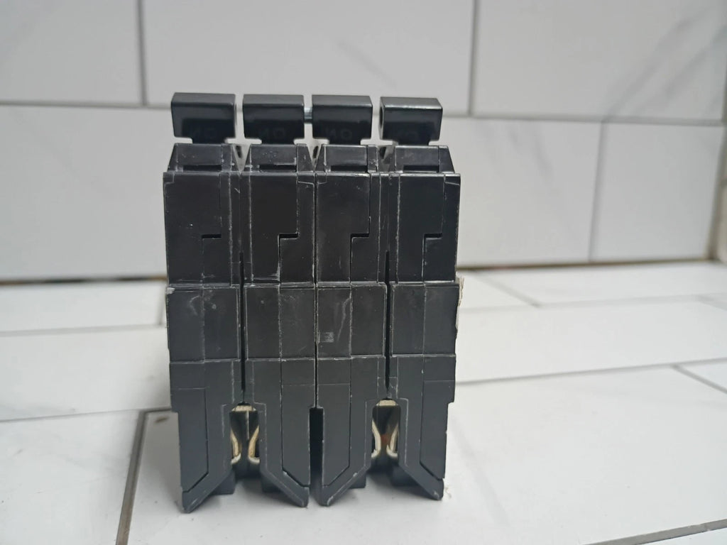ABB THQLQ THQLQ203020A Quad Common Trip 2-Pole 20/30A 240V Breaker Open Box